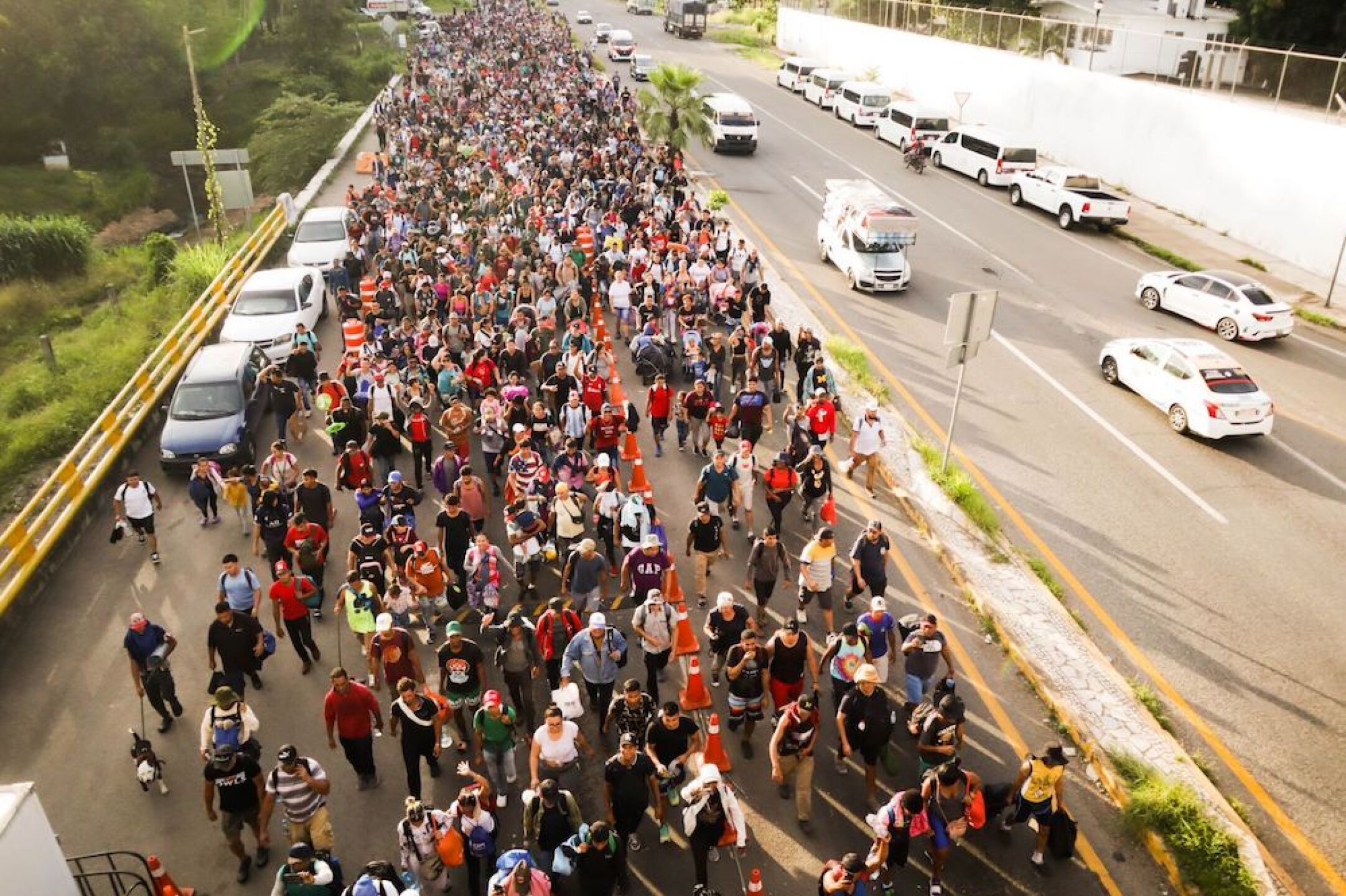 migrantes caravana