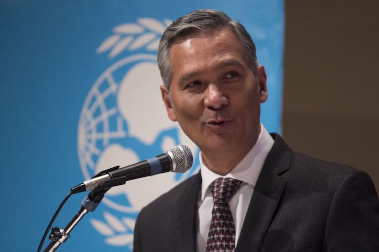 CIUDAD DE MÉXICO, 13FEBRERO2017.- La UNICEF y el Instituto Nacional de Salud Pública presentaron los resultados de la Encuesta Nacional de Niños, Niñas y Mujeres en México 2015. Los temas sobresalientes fueron la alimentación, la vacunación, la lactancia, entre otros. En la imagen Ricardo Bucío, titular de la SIPINA, durante la presentación.  FOTO: GALO CAÑAS /CUARTOSCURO.COM