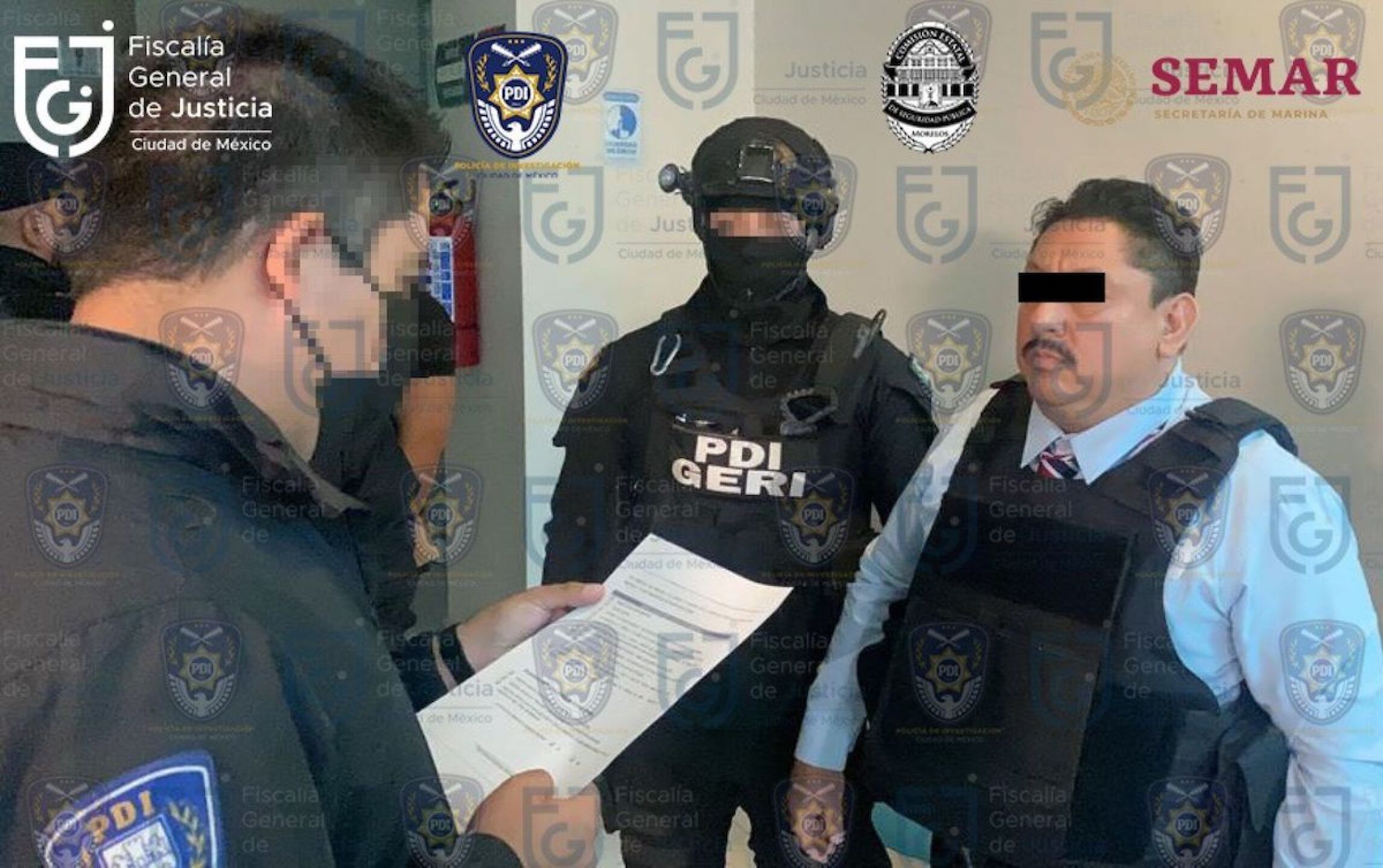 Detención del exfiscal Uriel Carmona