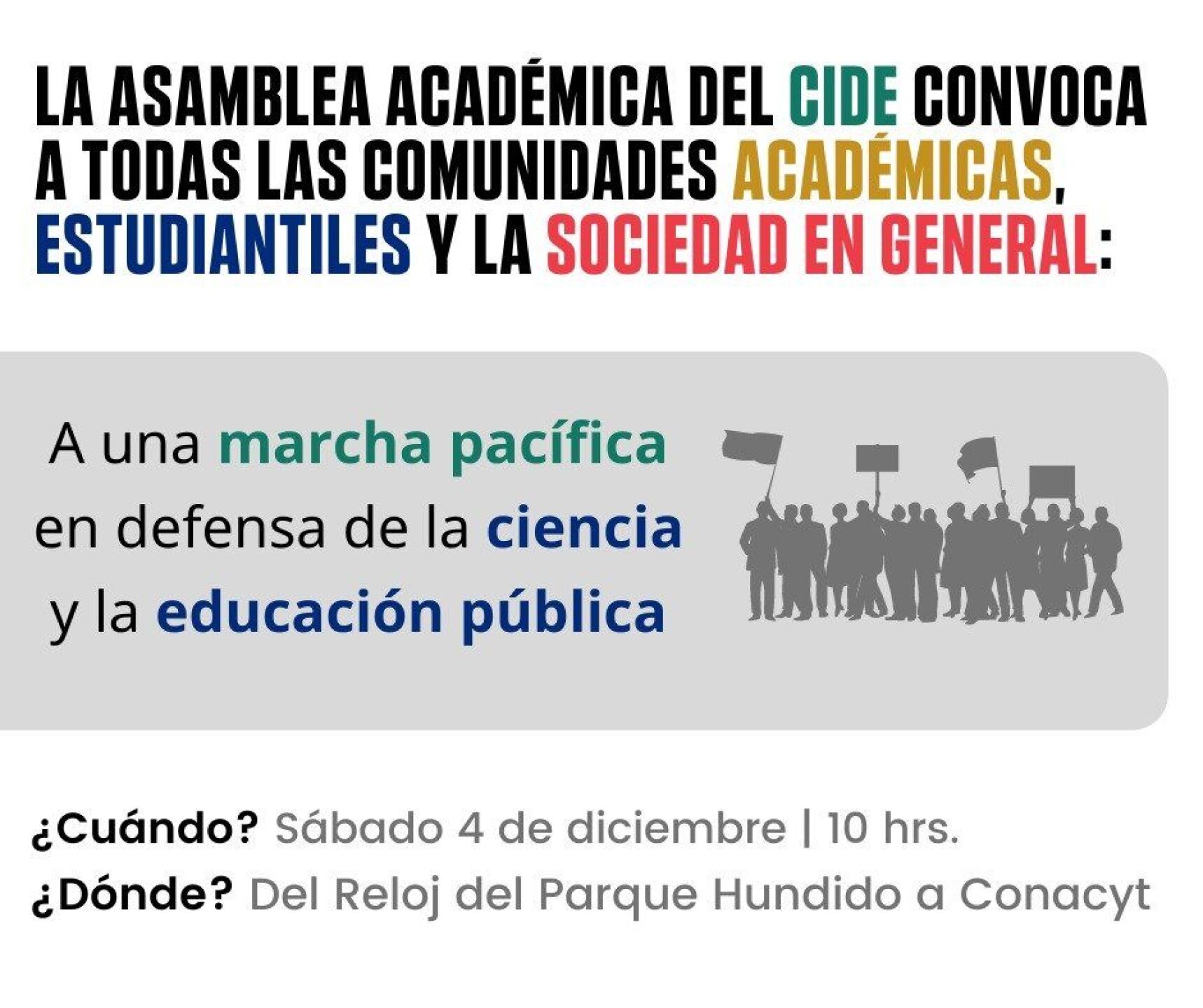 CIDE-marcha