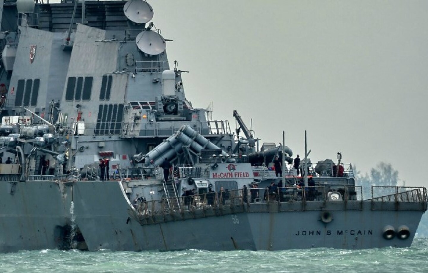 destructor EU choque