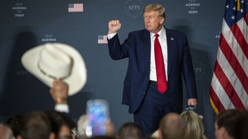 Donald Trump Headlines America First Agenda Summit In Washington DC