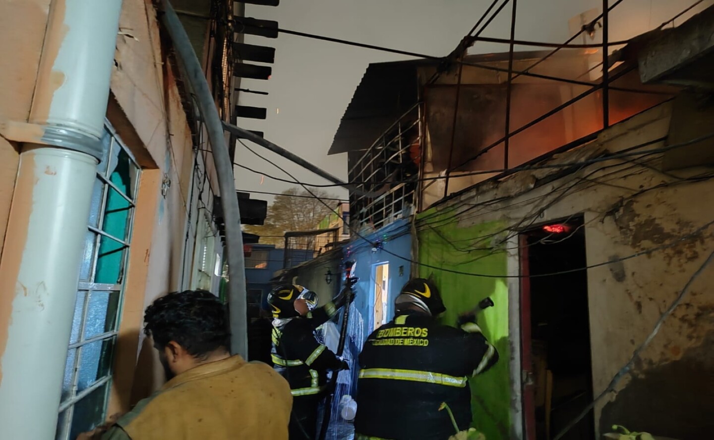 Incendio Santa María La Ribera