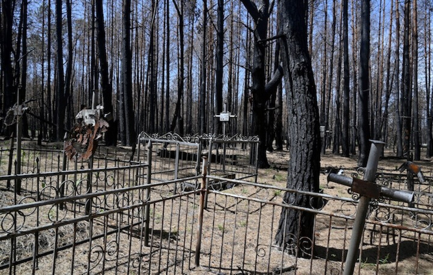 UKRAINE-CHERNOBYL-CLIMATE-FIRE-NUCLEAR