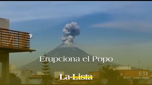 Erupciona el Popo