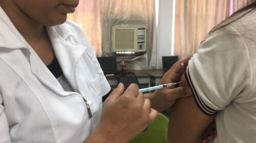 sarampión y poliomielitis