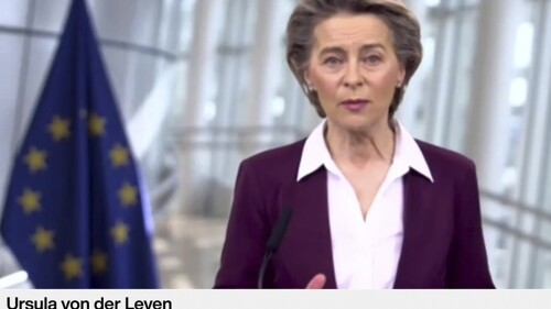 Úrsula Von der Leyen, presidenta de la Comisión Europea