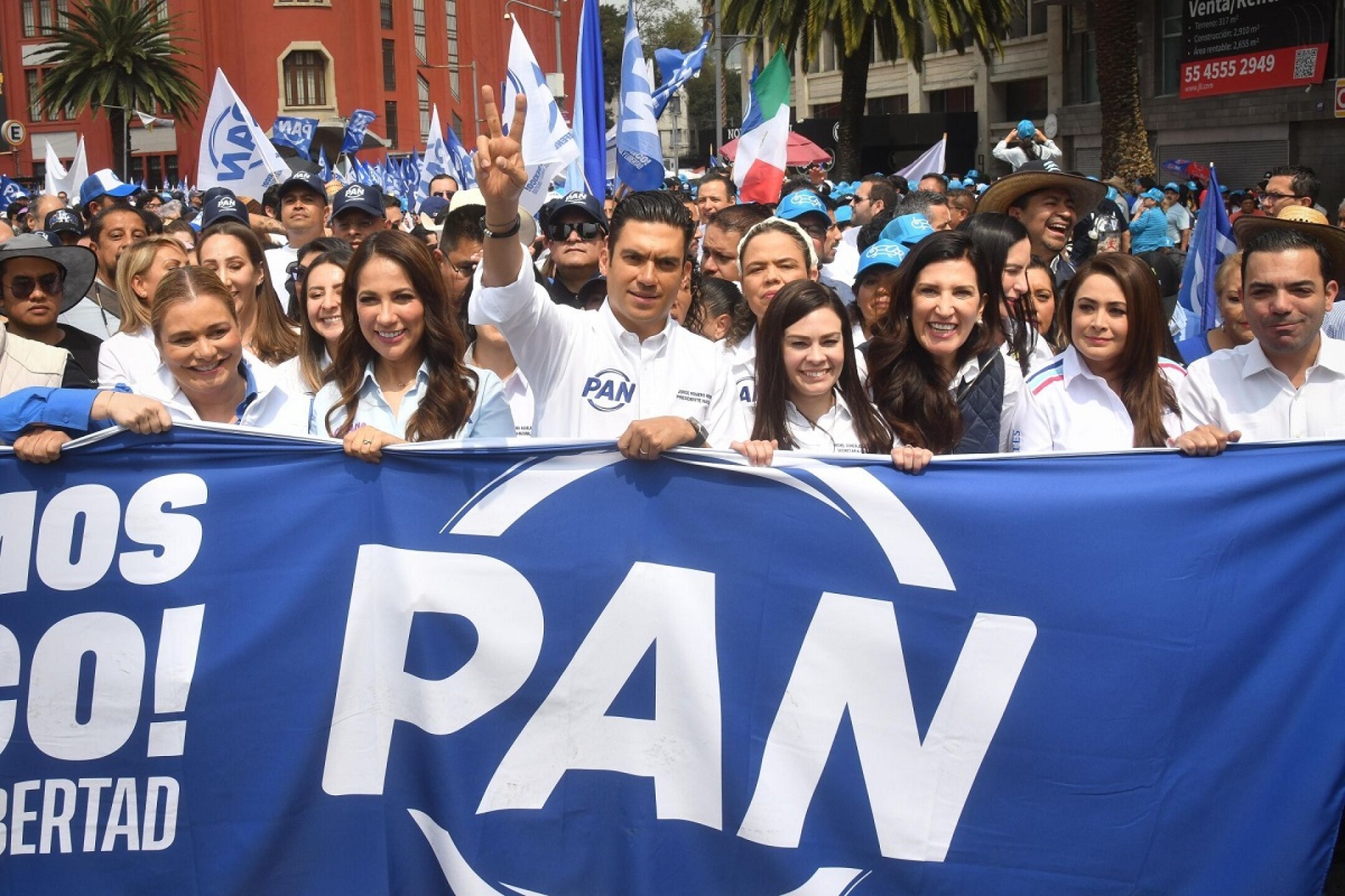 Marcha Relanzamiento PAN