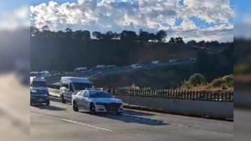Accidente autopista México-Puebla hoy