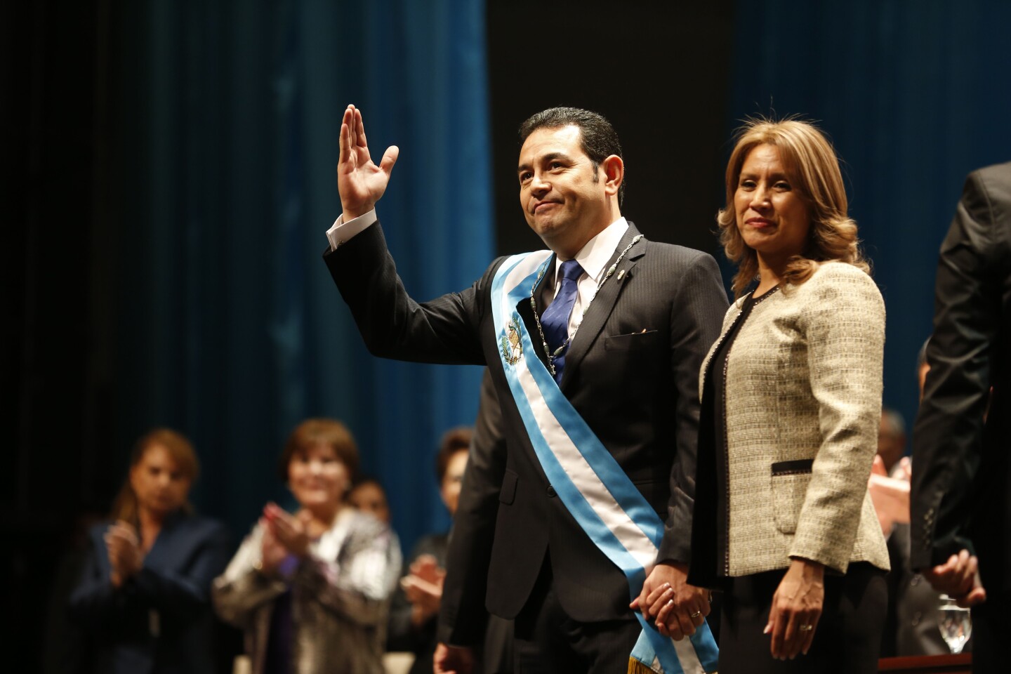 Jimmy Morales, Hilda Marroquin