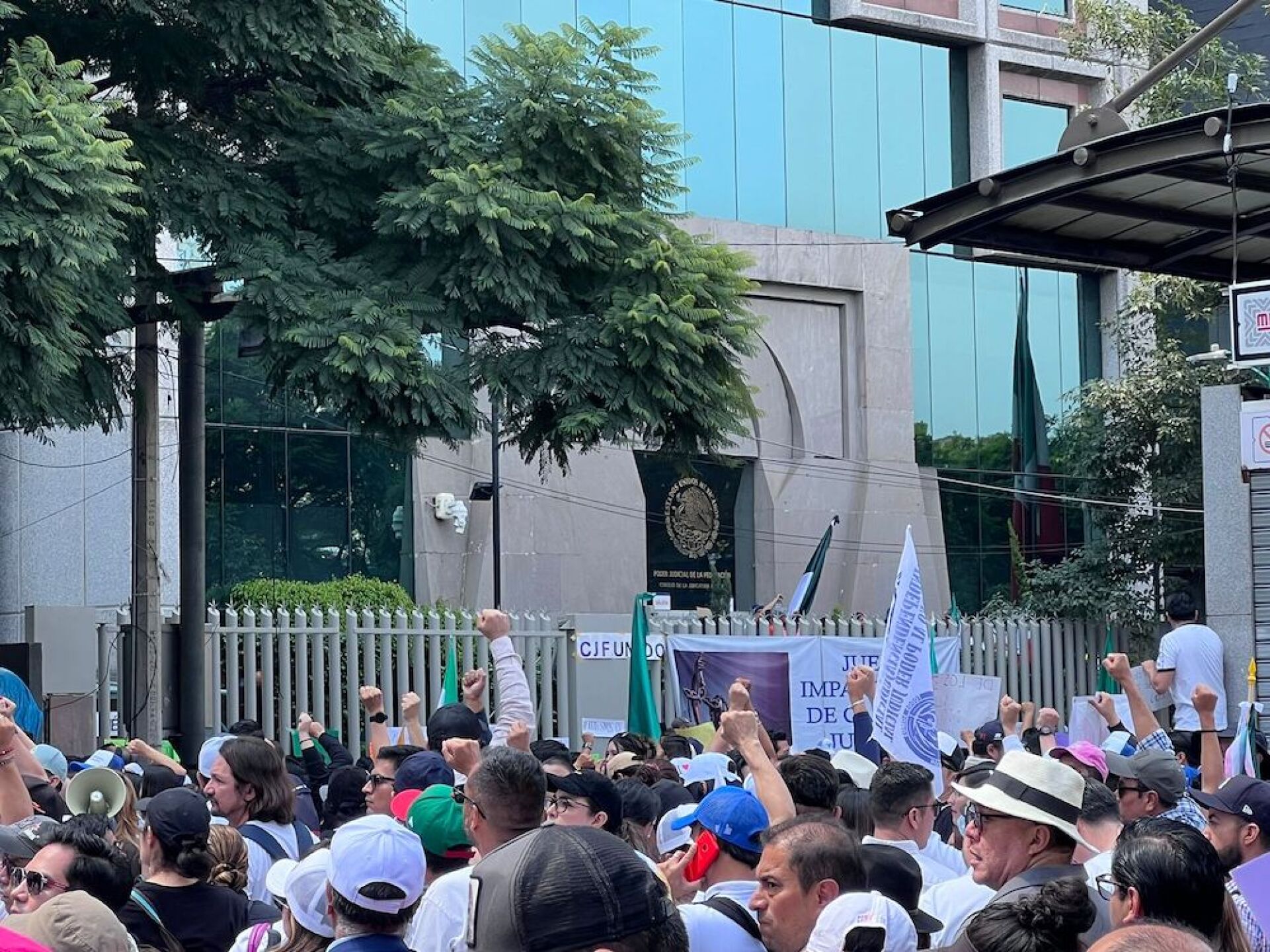 alumnos de derecho de la UNAM- reforma judicial