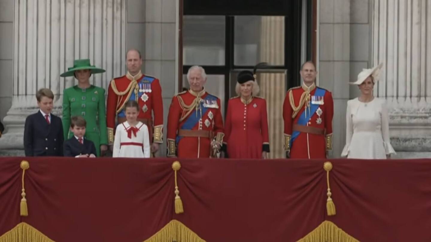 trooping the colour kate middleton