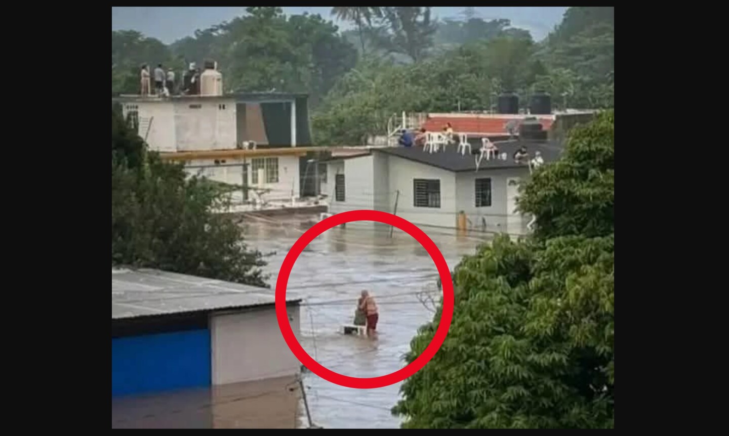 Murió la abuelita que sobrevivió a inundaciones en Poza Rica, Veracruz