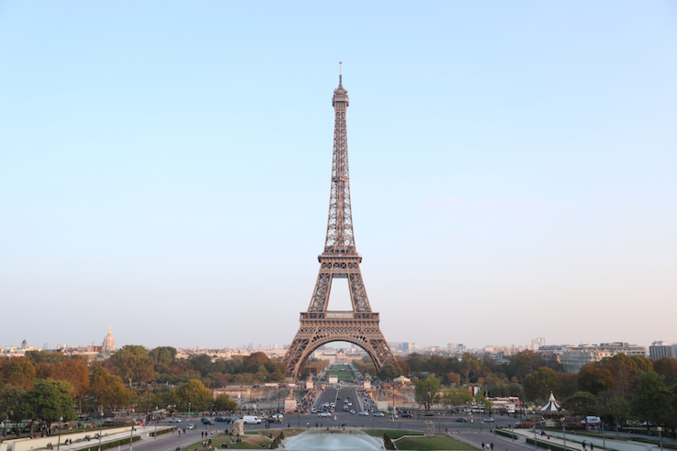 View,Of,The,Eiffel,Tower,From,Place,Du,Trocadero,On