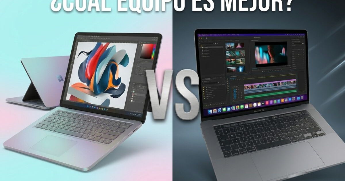 Microsoft Surface Laptop Ultra o MacBook Pro M5: diferencias, precio ...