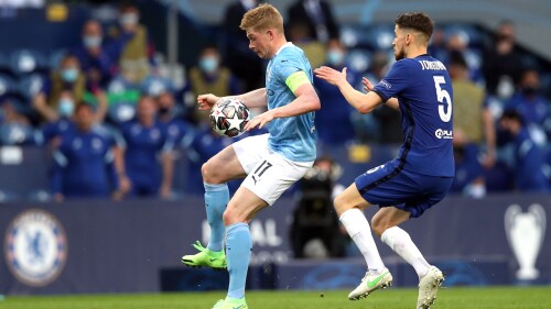 De Bruyne, Jorginho y KantÈ, nominados al Jugador del AÒo 20/21
